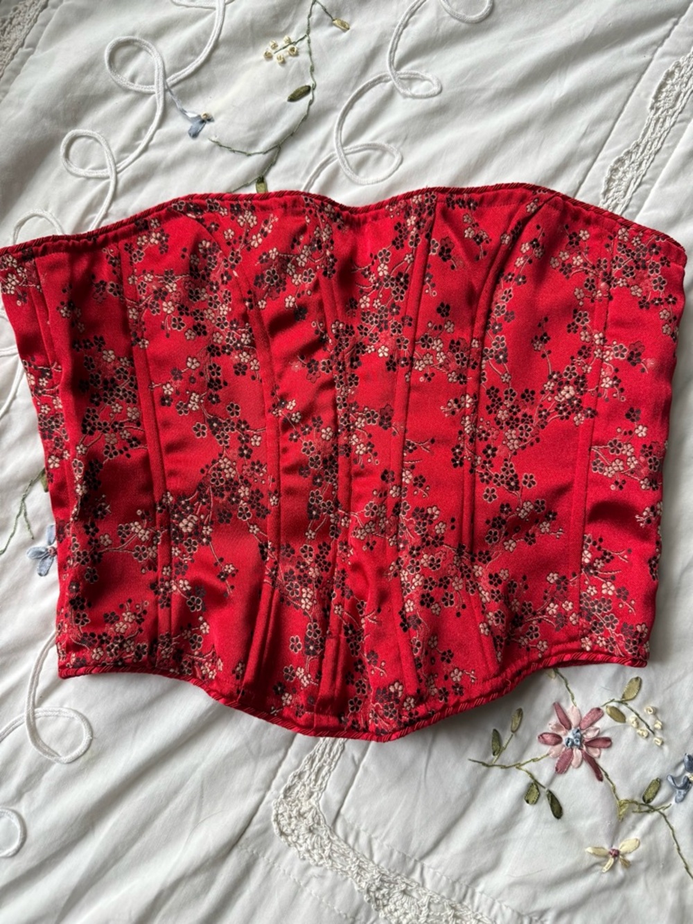 Y2K Victoria Secret Bustier Top
